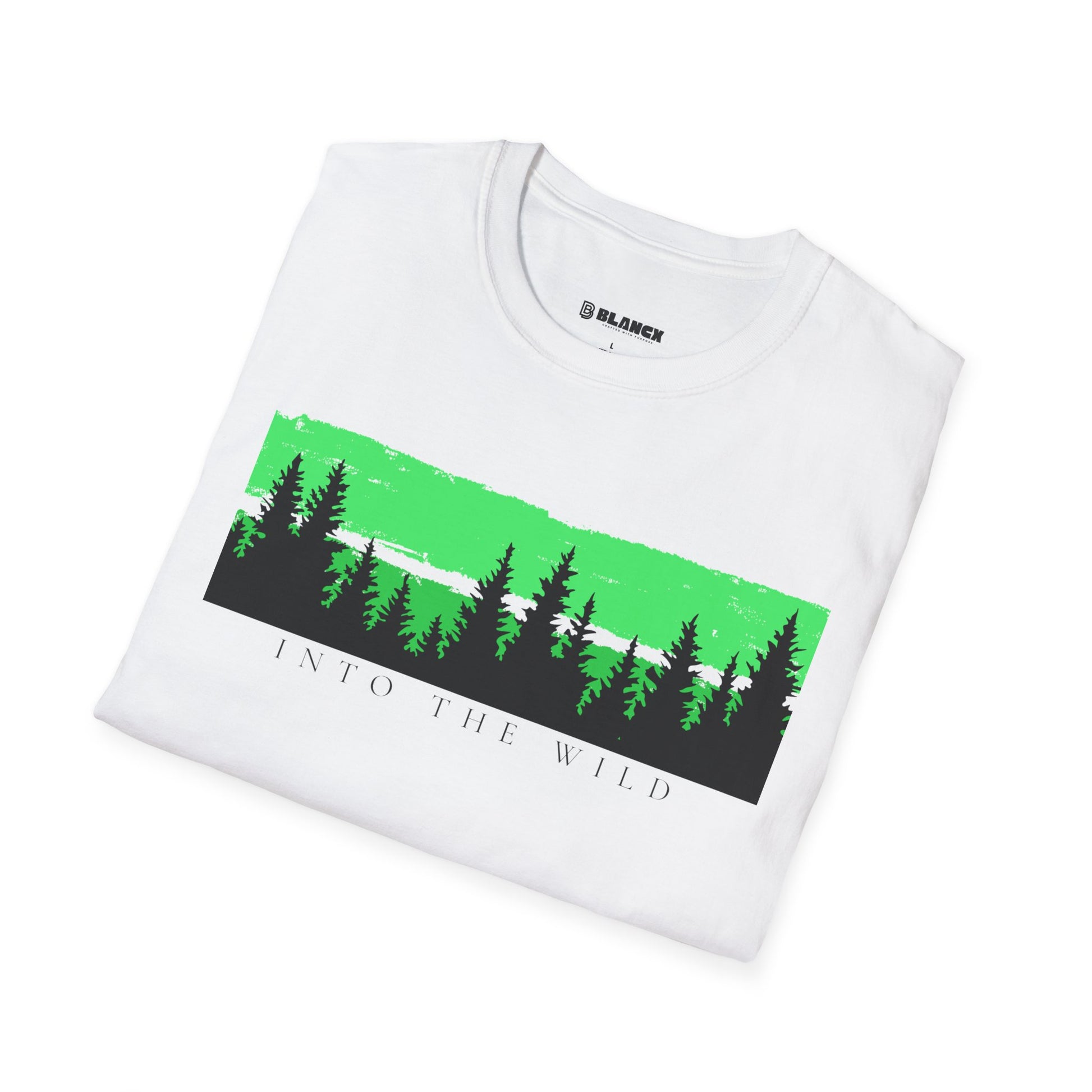 Premium Luxury T-Shirt: Into The Wild Design