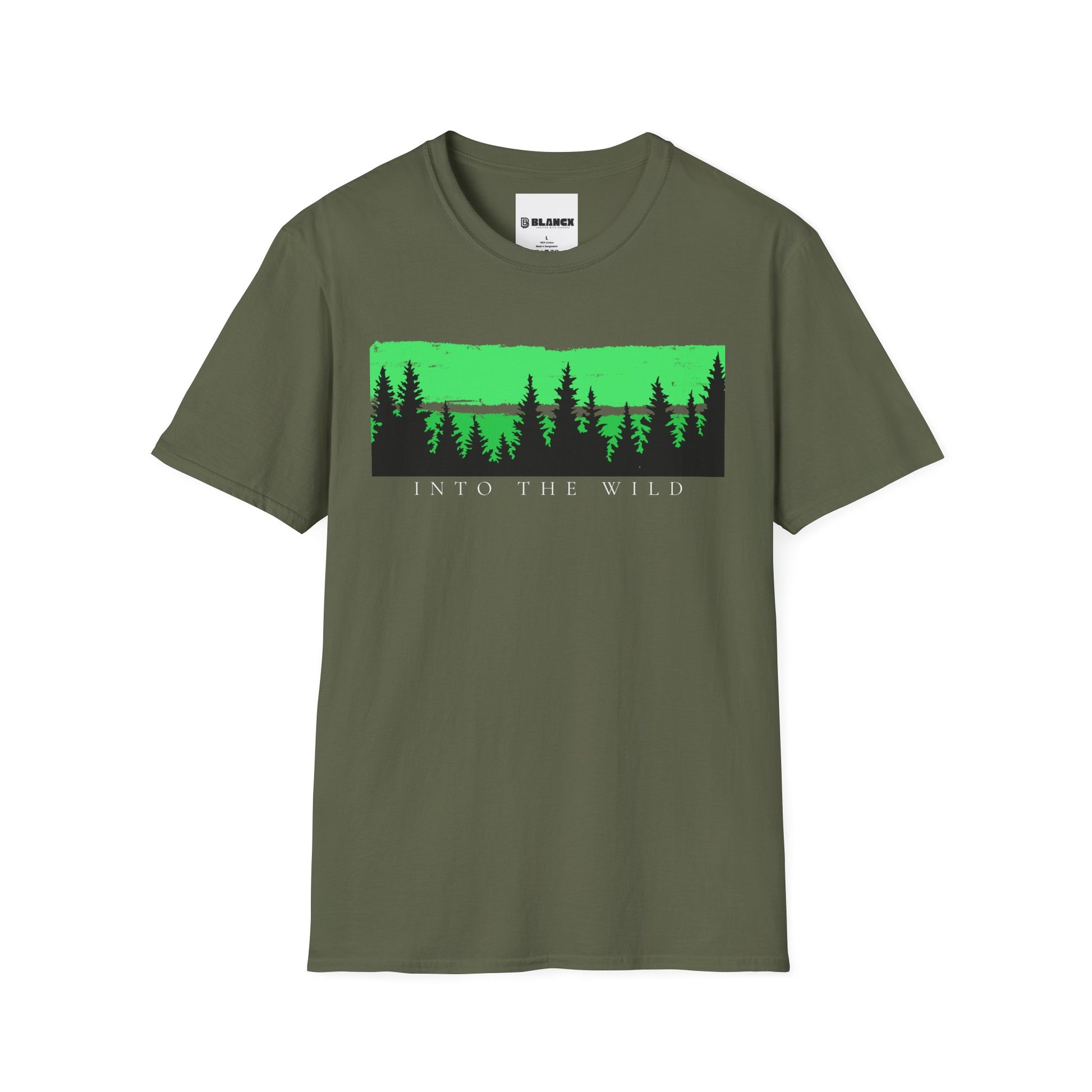 Premium Luxury T-Shirt: Into The Wild Design
