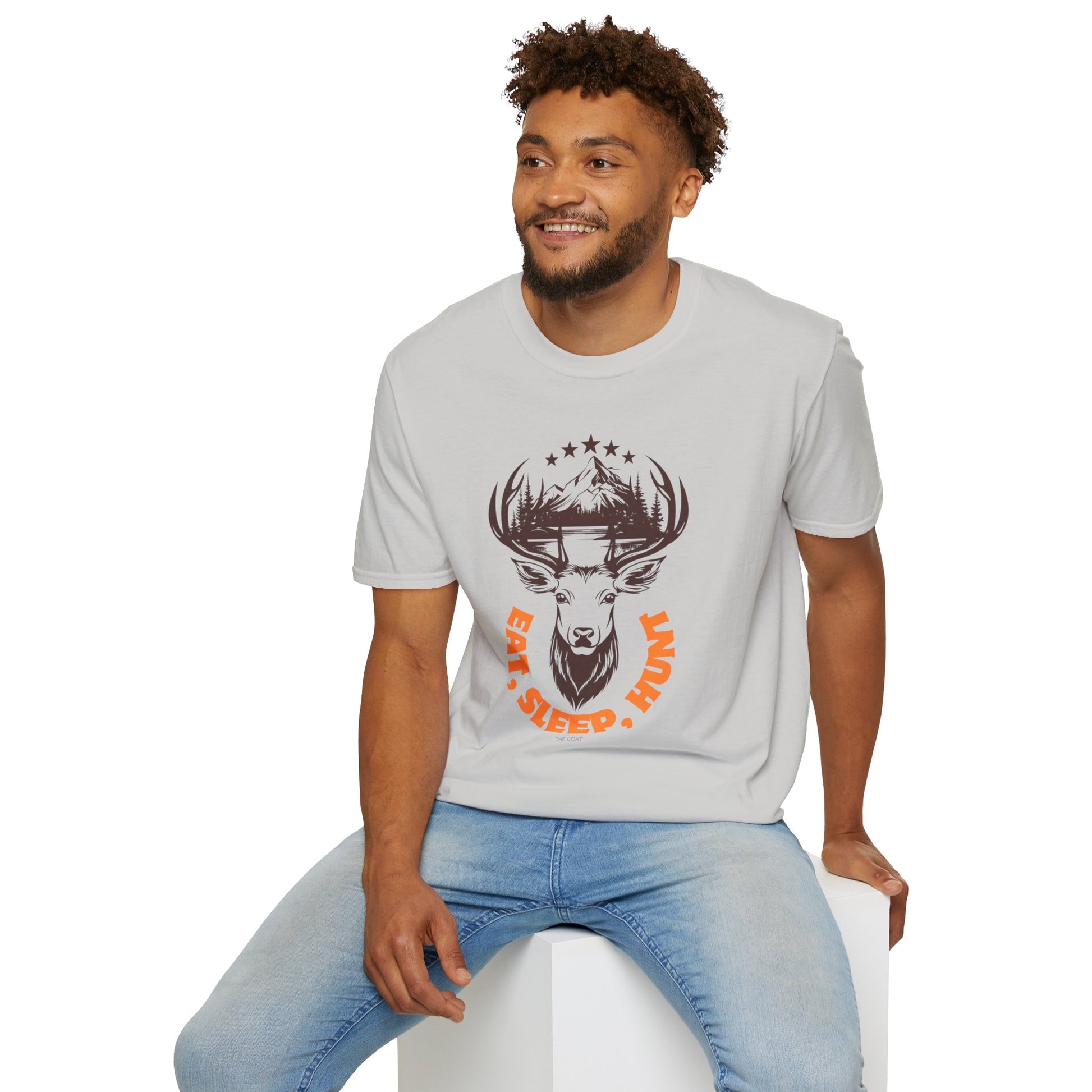 Premium Minimal Design Unisex T-Shirt - The GOAT (Greatest of All Time)