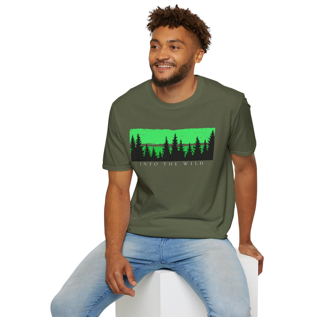 Premium Luxury T-Shirt: Into The Wild Design