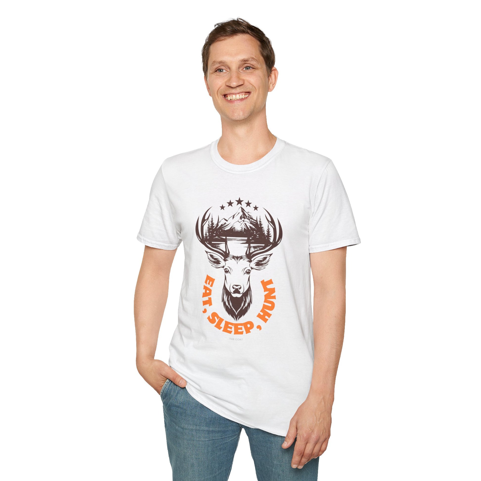 Premium Minimal Design Unisex T-Shirt - The GOAT (Greatest of All Time)
