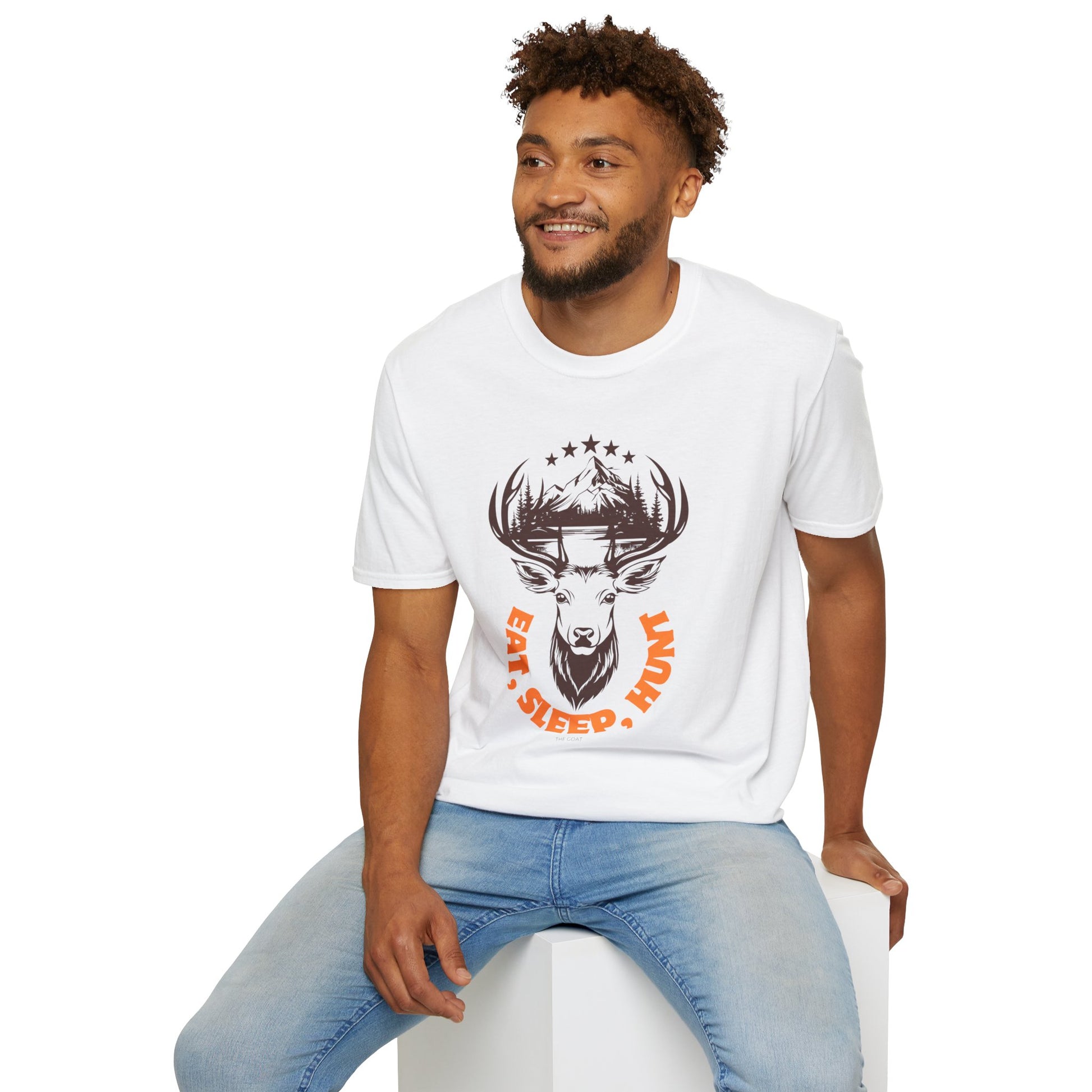 Premium Minimal Design Unisex T-Shirt - The GOAT (Greatest of All Time)