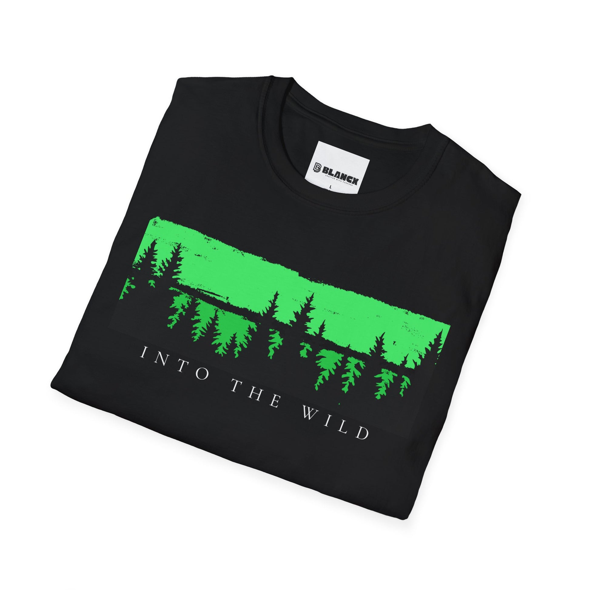 Premium Luxury T-Shirt: Into The Wild Design