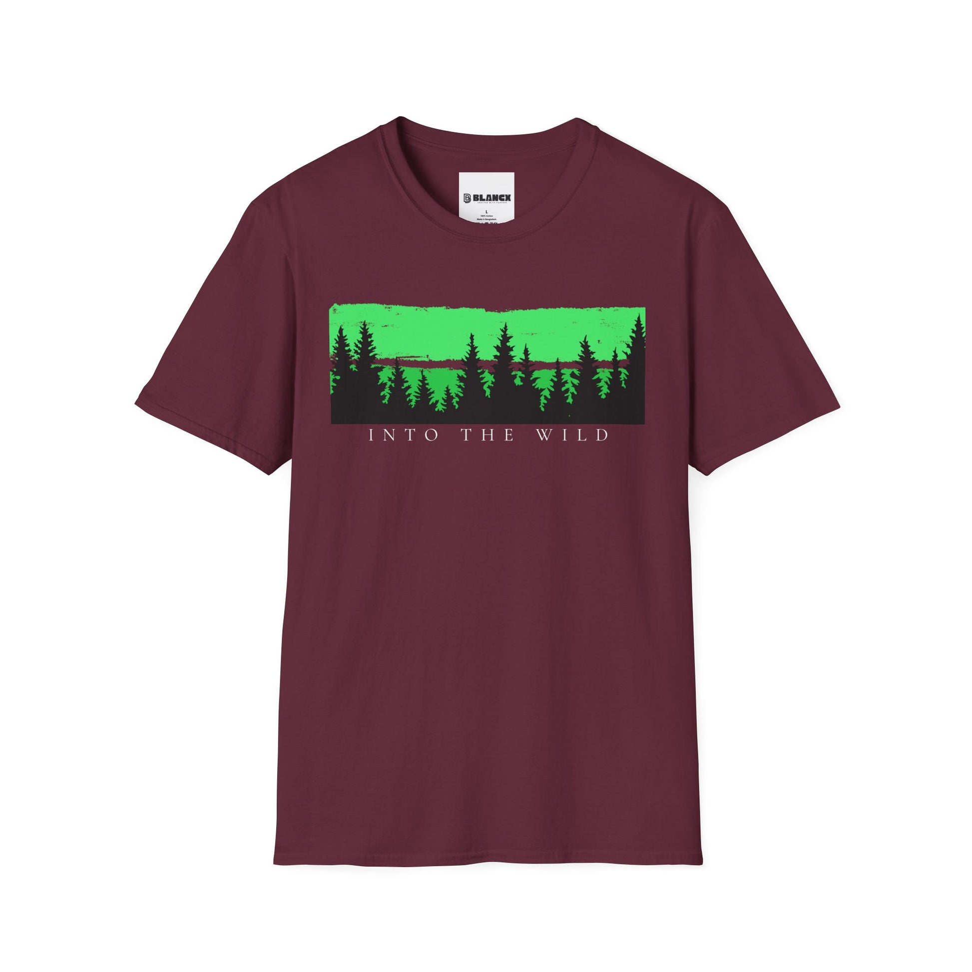 Premium Luxury T-Shirt: Into The Wild Design